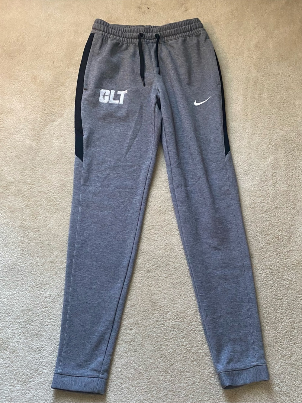 Nike Dri-FIT Showtime Basketball Pants Women’s Small Gray UNCC Charlotte 49ers